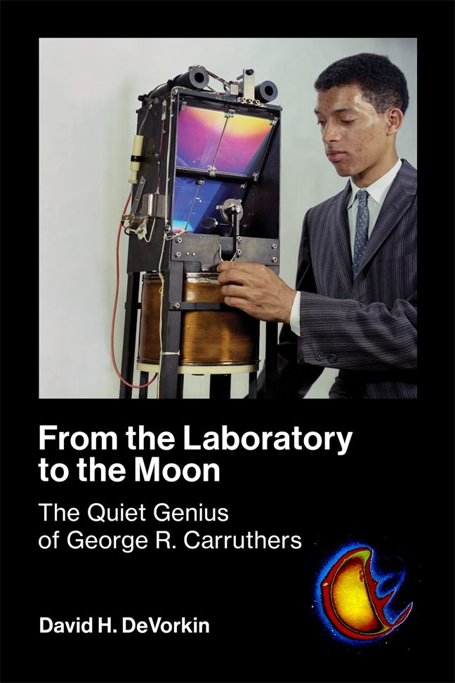image of book cover about George Carruthers